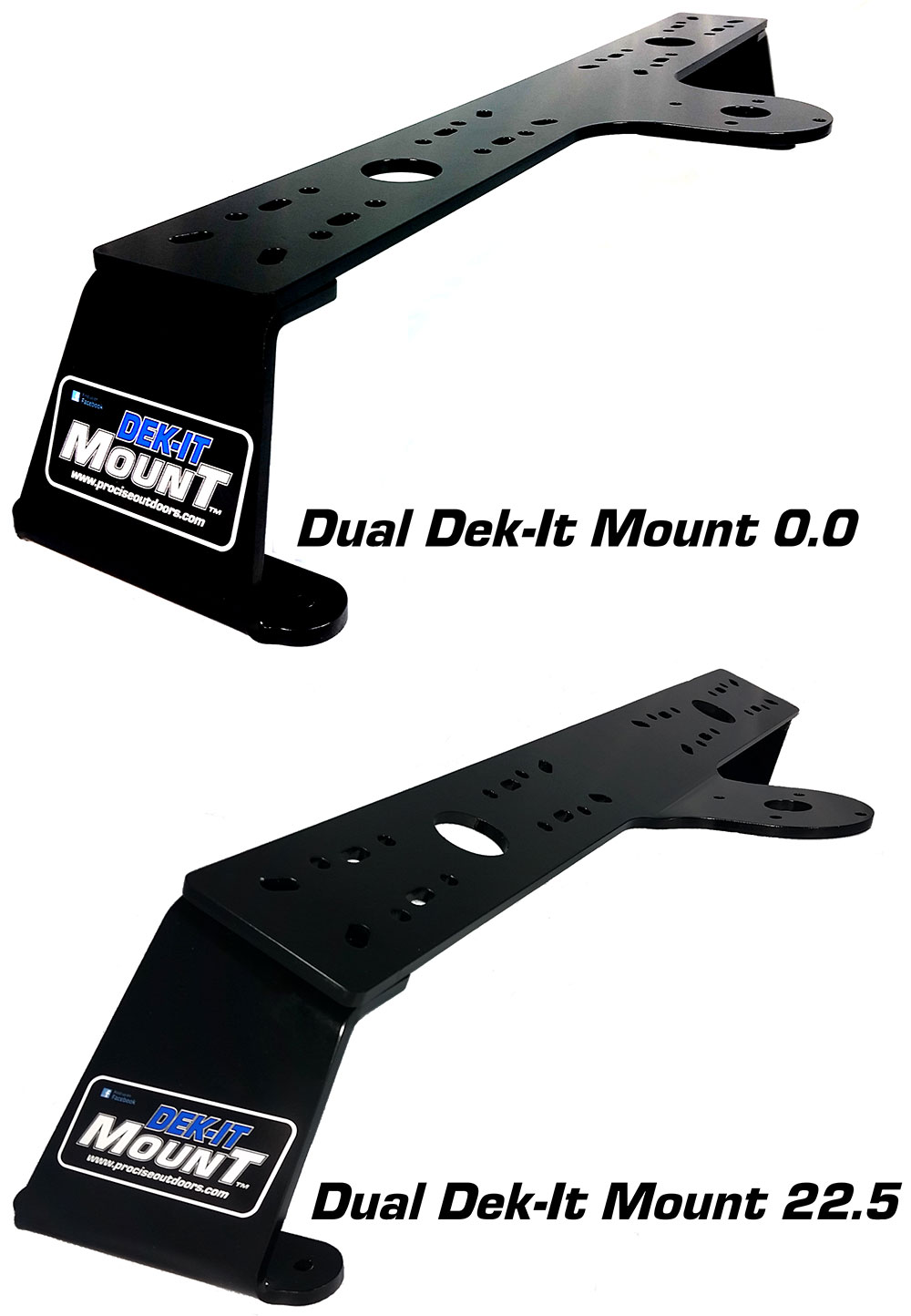 Dual Unit Dek-It Mounts