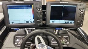 Dual unit dash mount