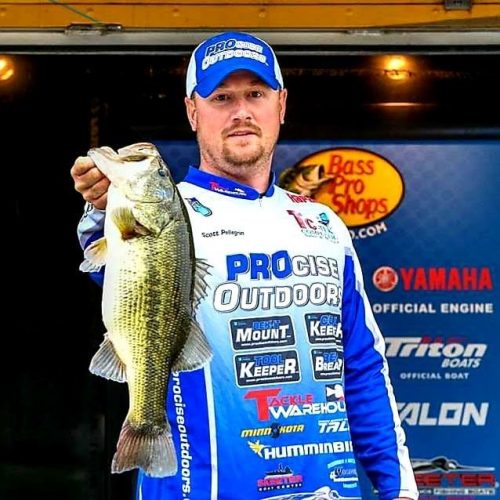 Scott Pellegrin Bassmaster Central Opens Large Bass PROcise Outdoors