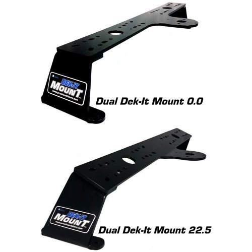 Dek-It Dual Unit Side by Side Deck Mounts | PROcise Outdoors