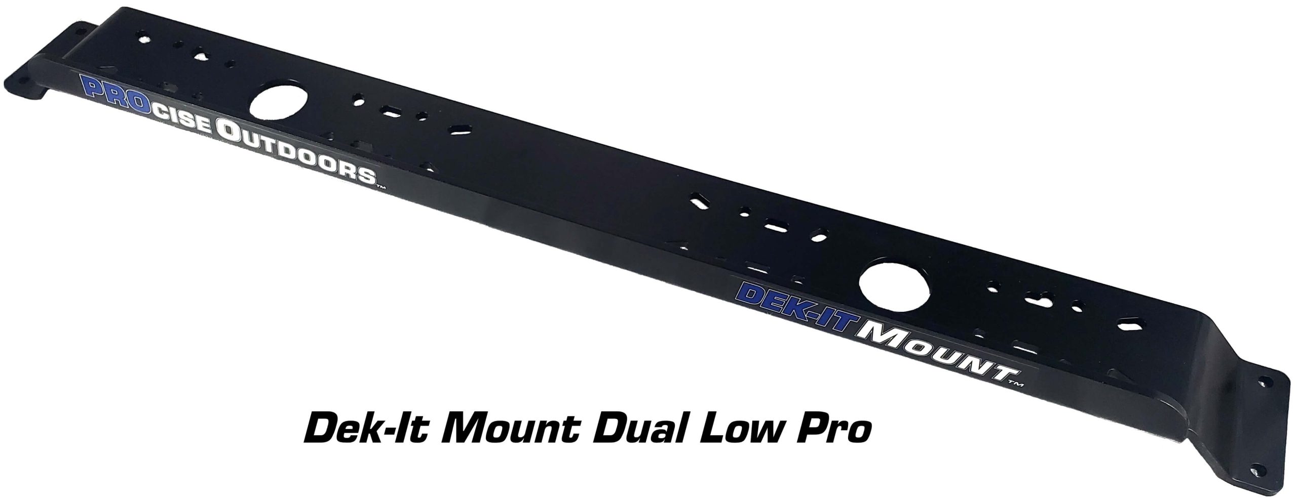 Dek-It Dual Low Profile Bow Mount