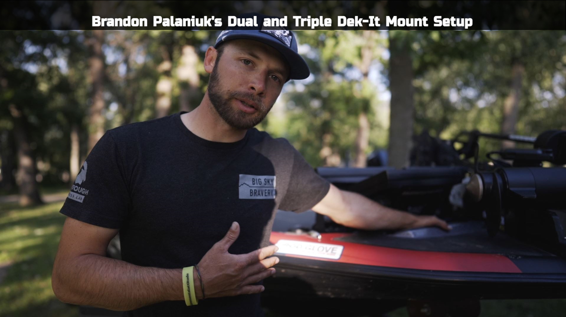 Brandon Palaniuk Bassmaster PROcise Outdoors Setup for his Fishing Graphs