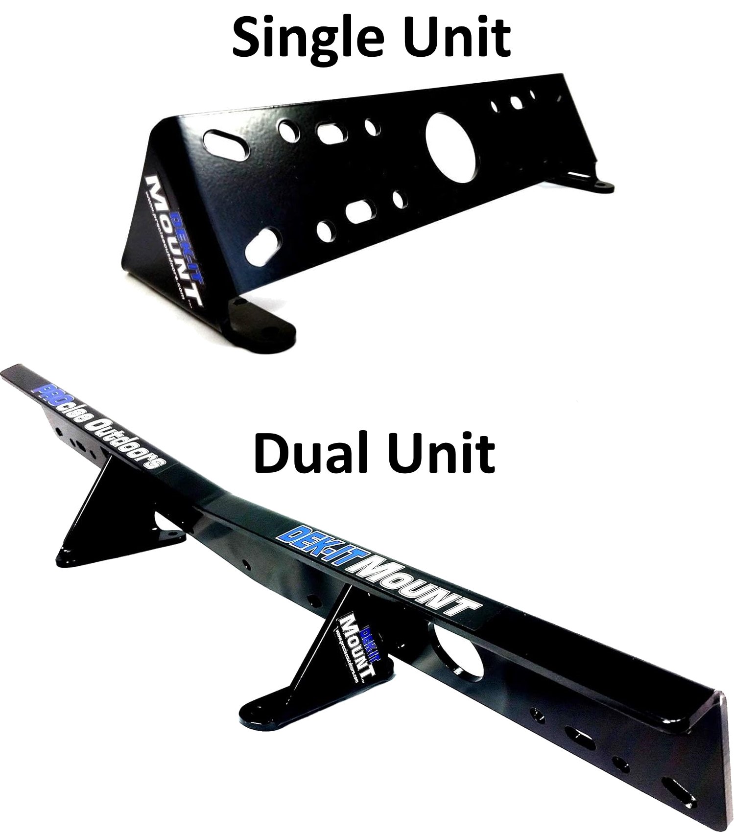 Dek-It Dash Mounts Dual or Single